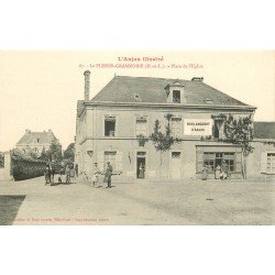 49 LE PLESSIS GRAMMOIRE. Attelage et Boulangerie d'Anjou Place de l'Eglise