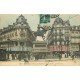 45 ORLEANS. Jeanne d'Arc Place du Martroi 1910 Tramway et Café de la Rotone
