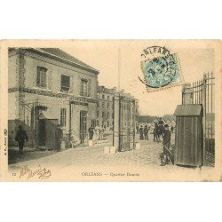 45 ORLEANS. Militaires au Quartier Dunois 1903