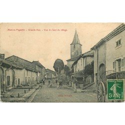54 MONT LE VIGNOBLE. Grande Rue carte rare vers 1911
