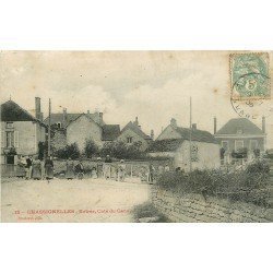 89 CHASSIGNELLES. Passage à niveau à l'Entrée coté du Canal 1906