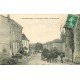 88 VALLEROY LE SEC. Attelage de fumier sur Grande Rue 1908