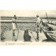 33 ARCACHON. Parc aux Huîtres. Pêcheurs et Crustacés. Métiers de la Mer