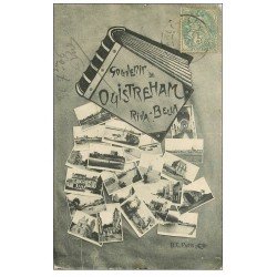 14 OUISTREHAM. Album de cartes postales 1906