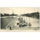 carte postale ancienne 14 OUISTREHAM. Appontement des Yachts 1912