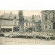 51 FERE CHAMPENOISE. Troupeau de Moutons Place de la Mairie et Familistère 1916