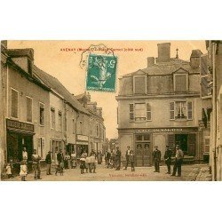 51 AVENAY. Place Carnot Tabac Bouchrie Charcuterie Café du Val d'or et Comptoirs Français