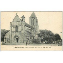 carte postale ancienne 14 OUISTREHAM. Eglise 1