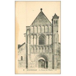 carte postale ancienne 14 OUISTREHAM. Eglise le Portail