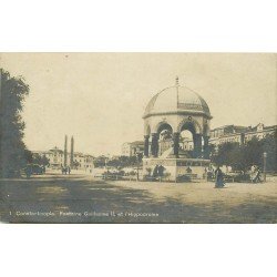 TURQUIE. Fontaine Guillaume et Hippodrome 1919