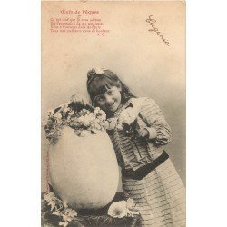 BERGERET Illustrateur. Eugénie et les Oeufs de Pâques 1904