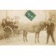 47 MONTSEMPRON LIBOS. Superbe Attelage avec élégantes. Rare Photo carte postale ancienne vers 1912