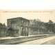 60 SENLIS. Militaires Poilus dans la Gare bombardée Guerre 1914-18