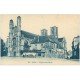 carte postale ancienne 02 LAON. Eglise Saint-Martin 1937. timbre Tuberculose