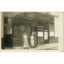 PARIS 20. Café Aufrey Hôtel Vins Liqueurs au 8 Rue des Rigoles