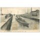 carte postale ancienne 14 OUISTREHAM. Le Sous-Marin entrant dans le Port 1922