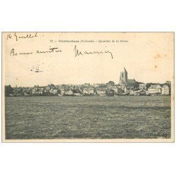 carte postale ancienne 14 OUISTREHAM. Quartier de la Grève 1907