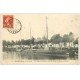 carte postale ancienne 14 OUISTREHAM. Un Aviso-Torpilleur Canal de Caen à la Mer 1906