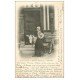 carte postale ancienne 14 PAYSANNE NORMANDE. Avec son Ane 1902