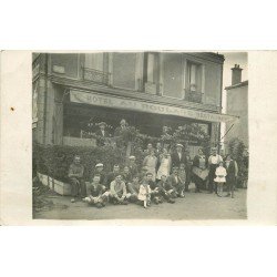 93 BONDY. Hôtel "Au Roulage" Café Restaurant Mm Routier 106 Avenue Galliéni. Photo carte postale ancienne
