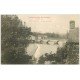 carte postale ancienne 14 PONT-D'OUILLY. Le Pont de l'Orne vers 1900