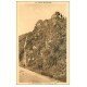 carte postale ancienne 14 PONT-D'OUILLY. Rocher du Lion animation
