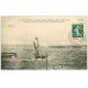 14 PORT-EN-BESSIN. Barque de Pêche rentrant au Port pendant la Tempête 1909