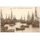 carte postale ancienne 14 PORT-EN-BESSIN. Barques de Pêche dans les Bassins