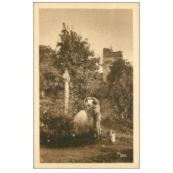carte postale ancienne 14 PRIEURE SAINT-GABRIEL. Ecole d'Horticulture