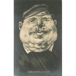 POLITIQUE SATIRIQUE. Caricature du Père Lapompe le Troquet 1903 en forme de poire illustrateur Tuck