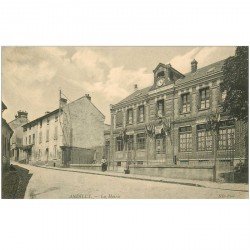 carte postale ancienne 95 ANDILLY. La Mairie animation