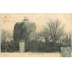 carte postale ancienne 95 ARGENTEUIL. Tour de Billy 1903 ou Château d'eau...