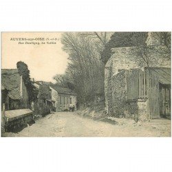 carte postale ancienne 95 AUVERS SUR OISE. Rue Daubigny les Vallées