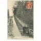 carte postale ancienne 95 BEAUMONT SUR OISE. Escalier des 117 en 1911