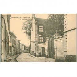 carte postale ancienne 95 BESSANCOURT. Entrée du Château rue Madame