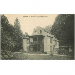 carte postale ancienne 95 DOMONT. Manine Propriété Chevalier
