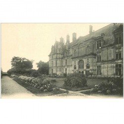 carte postale ancienne 95 ECOUEN. Château Légion d'Honneur côté Nord