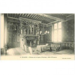 carte postale ancienne 95 ECOUEN. Château Légion d'Honneur Salle n°8