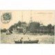 carte postale ancienne 95 ENGHIEN LES BAINS. Le Casino et Canoteurs 1906