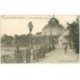 carte postale ancienne 95 ENGHIEN LES BAINS. Nouveau Pavillon et Lac 1915