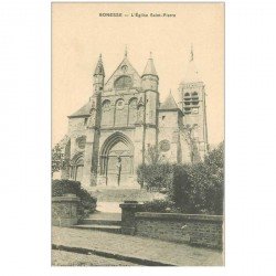 carte postale ancienne 95 GONESSE. Eglise Saint Pierre