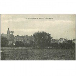 carte postale ancienne 95 GOUSSAINVILLE. Vue générale du Village