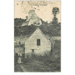 carte postale ancienne 95 HAUTE ISLE. Le Colombier de Boileau 1921 animation