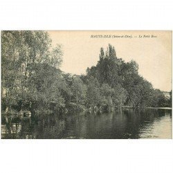 carte postale ancienne 95 HAUTE ISLE. Le Petit Bras 1912