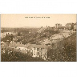 carte postale ancienne 95 HERBLAY. Le Val et la Seine