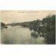 carte postale ancienne 95 LA FRETTE SUR SEINE. Bords de Seine et Bateau