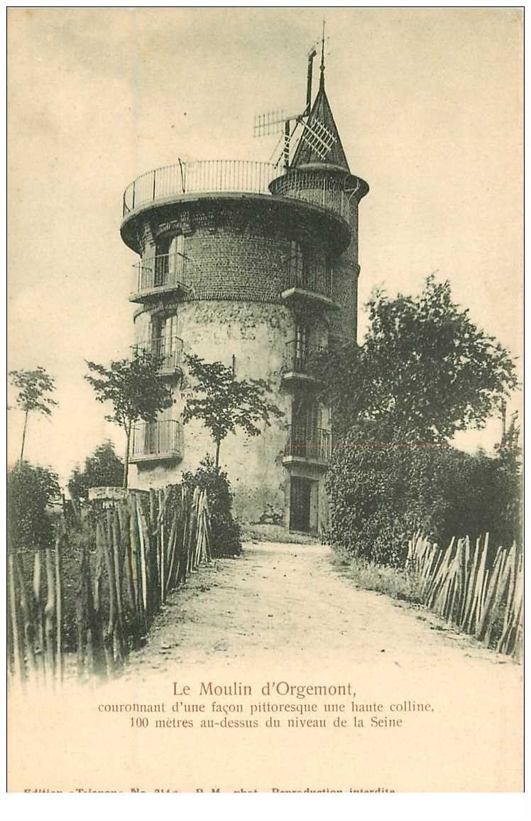 95 LE MOULIN D'ORGEMONT vers 1900