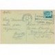 carte postale ancienne 95 L'ISLE ADAM. Ecluse et Remorqueur expédiée qu'en 1952...