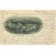 carte postale ancienne 95 L'ISLE ADAM. Panorama. Deux timbres 5 Centimes 1901