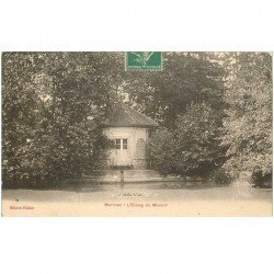 carte postale ancienne 95 MARINES. Etang du Manoir 1914